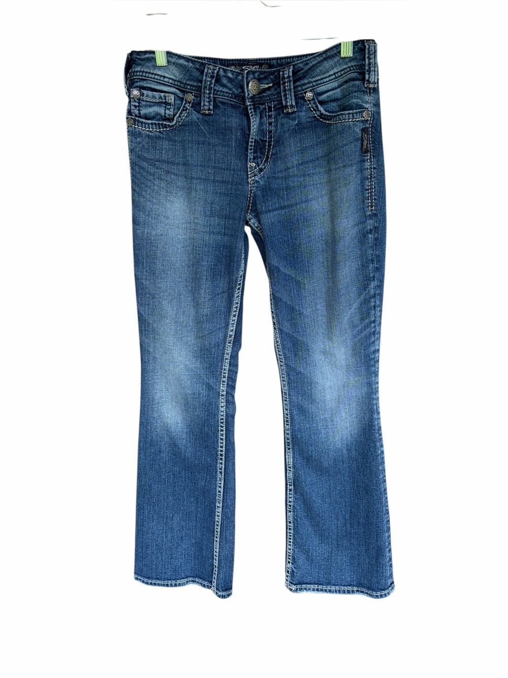 Women’s Suki Silver Jeans Mid-Rise
